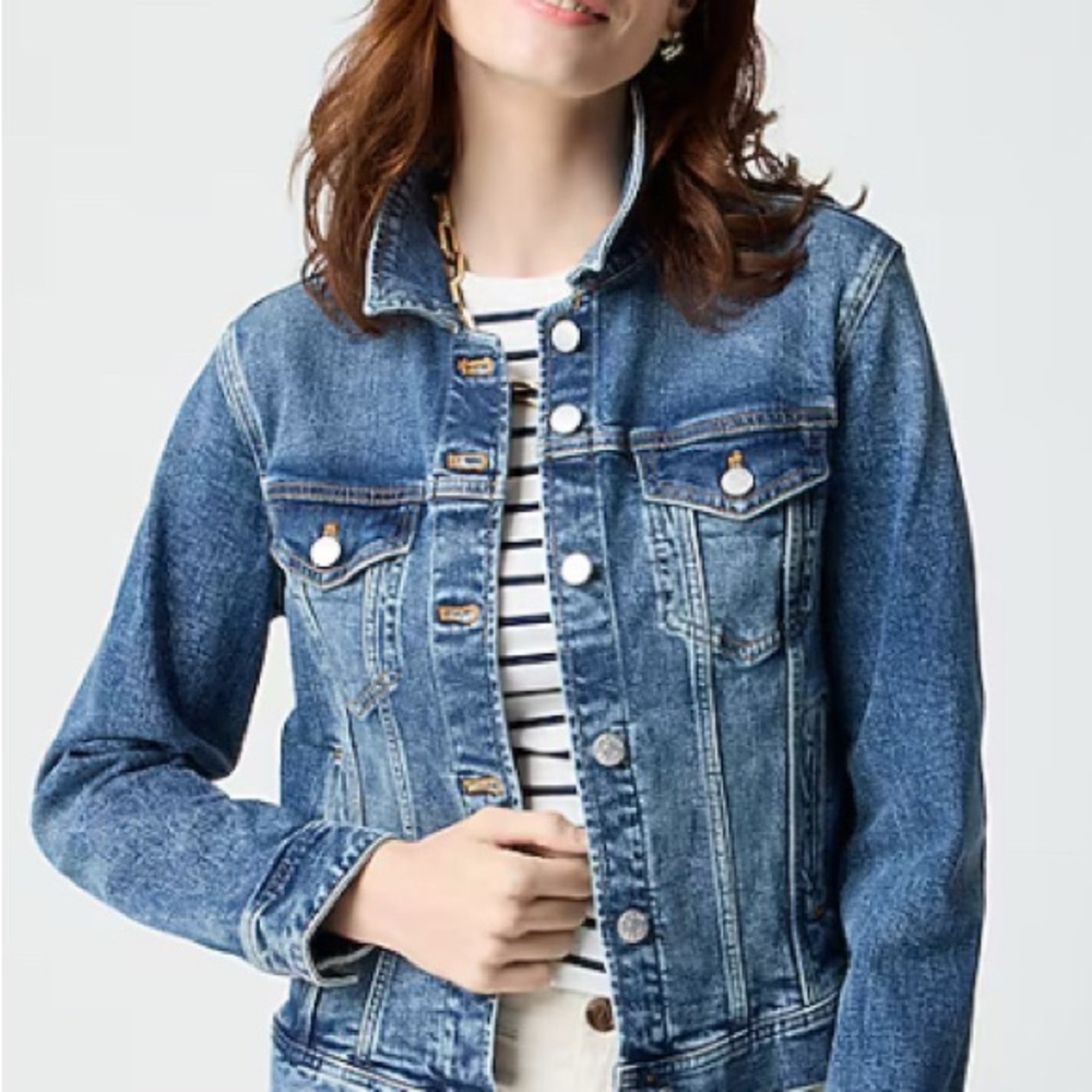 J. Crew Blue Denim Jean Jacket